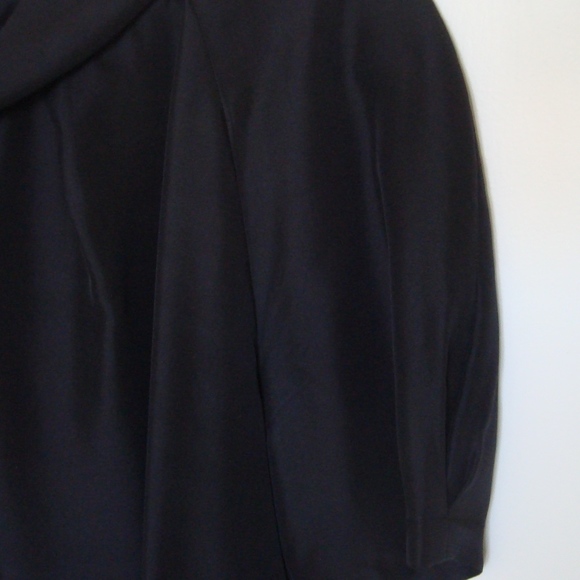 Gold Hawk Silk Short Sleeve Mini Dress Sz Med - Picture 5 of 8